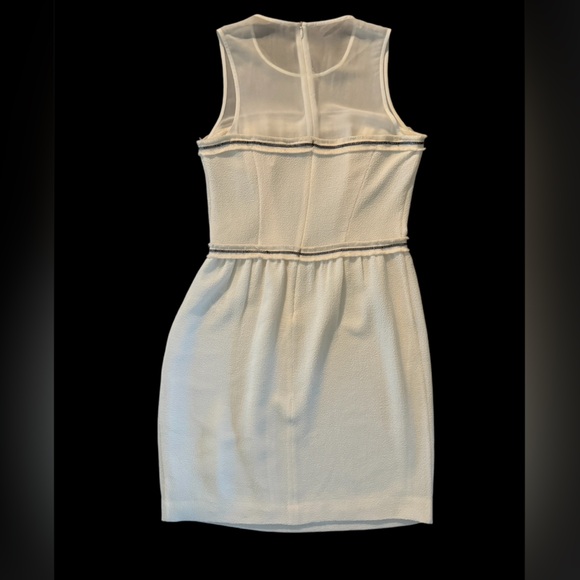 Sandro Rapprochement Dress in White - Picture 5 of 15